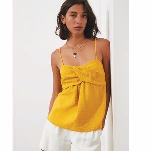 NWT Banana Republic Crinkle Twist Camisole Size Small